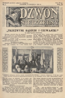 Dzwon Niedzielny. 1931, nr 4