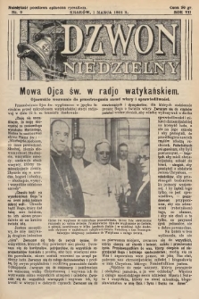 Dzwon Niedzielny. 1931, nr 9