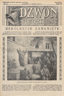 Dzwon Niedzielny. 1931, nr 11