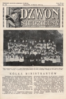 Dzwon Niedzielny. 1931, nr 19