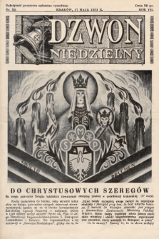 Dzwon Niedzielny. 1931, nr 20