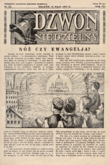 Dzwon Niedzielny. 1931, nr 22