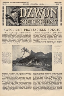 Dzwon Niedzielny. 1931, nr 36