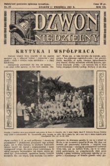Dzwon Niedzielny. 1931, nr 39