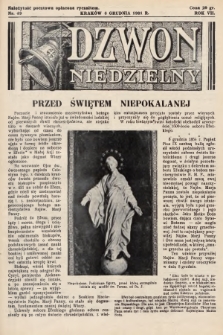 Dzwon Niedzielny. 1931, nr 49