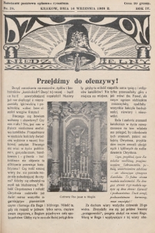 Dzwon Niedzielny. 1928, nr 38