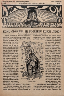 Dzwon Niedzielny. 1929, nr 20