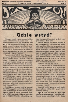 Dzwon Niedzielny. 1929, nr 33