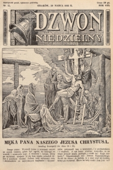 Dzwon Niedzielny. 1932, nr 12