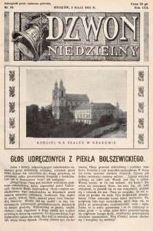 Dzwon Niedzielny. 1932, nr 19
