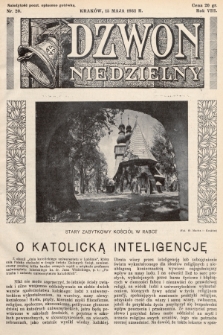 Dzwon Niedzielny. 1932, nr 20