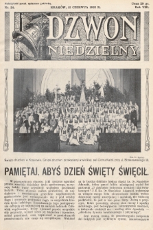 Dzwon Niedzielny. 1932, nr 24
