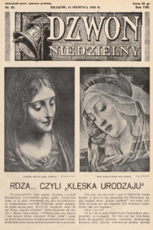 Dzwon Niedzielny. 1932, nr 33