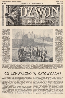 Dzwon Niedzielny. 1932, nr 38