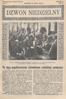 Dzwon Niedzielny. 1933, nr 12