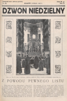 Dzwon Niedzielny. 1933, nr 20
