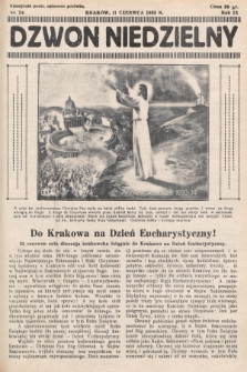 Dzwon Niedzielny. 1933, nr 24