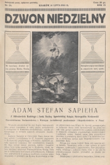 Dzwon Niedzielny. 1933, nr 29