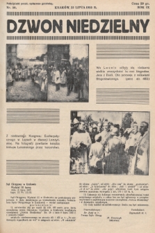 Dzwon Niedzielny. 1933, nr 30