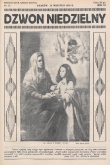 Dzwon Niedzielny. 1933, nr 37