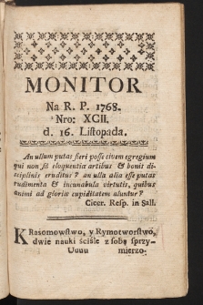 Monitor. 1768, nr 92
