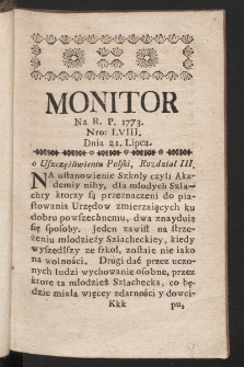 Monitor. 1773, nr 58