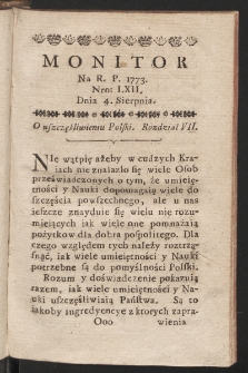 Monitor. 1773, nr 62