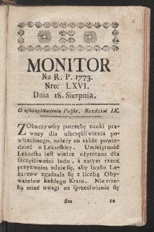 Monitor. 1773, nr 66
