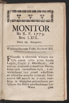 Monitor. 1773, nr 69
