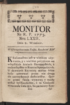 Monitor. 1773, nr 72