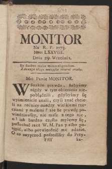 Monitor. 1773, nr 78