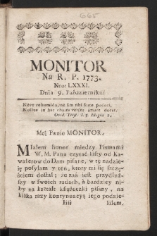 Monitor. 1773, nr 81