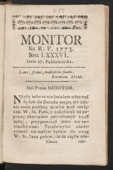 Monitor. 1773, nr 86