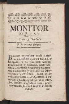 Monitor. 1773, nr 100