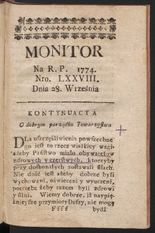 Monitor. 1774, nr 78