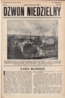Dzwon Niedzielny. 1936, nr 17