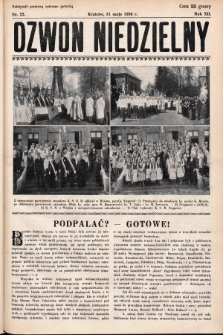 Dzwon Niedzielny. 1936, nr 22