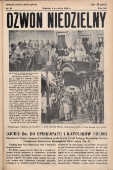 Dzwon Niedzielny. 1936, nr 36