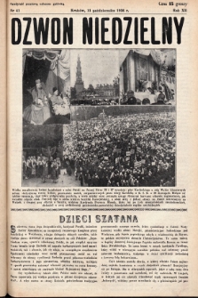 Dzwon Niedzielny. 1936, nr 41