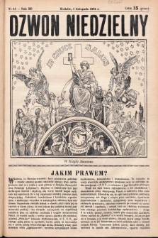 Dzwon Niedzielny. 1936, nr 44