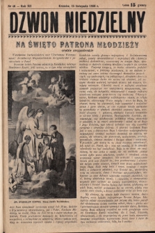 Dzwon Niedzielny. 1936, nr 46