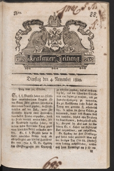 Krakauer Zeitung. 1800, nr 88
