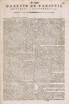 Gazette de Varsovie. 1793, nr 71