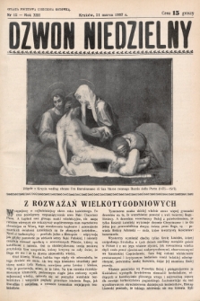 Dzwon Niedzielny. 1937, nr 12