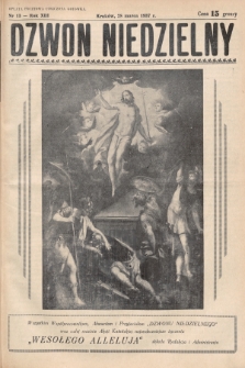 Dzwon Niedzielny. 1937, nr 13