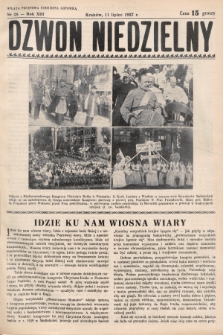 Dzwon Niedzielny. 1937, nr 28