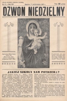 Dzwon Niedzielny. 1937, nr 42
