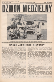 Dzwon Niedzielny. 1937, nr 43