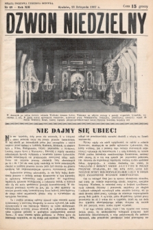 Dzwon Niedzielny. 1937, nr 48