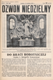 Dzwon Niedzielny. 1937, nr 50